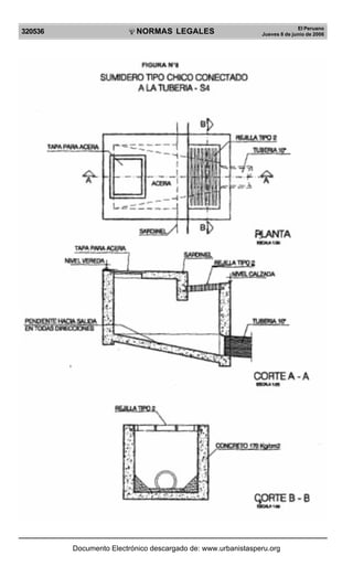 NORMAS LEGALES
R
EPUBLICA DEL PER
U
320536
El Peruano
Jueves 8 de junio de 2006
Documento Electrónico descargado de: www.urbanistasperu.org
 
