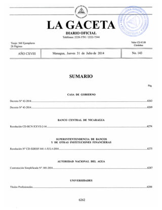 Reglamento a la Ley 779, #Nicaragua