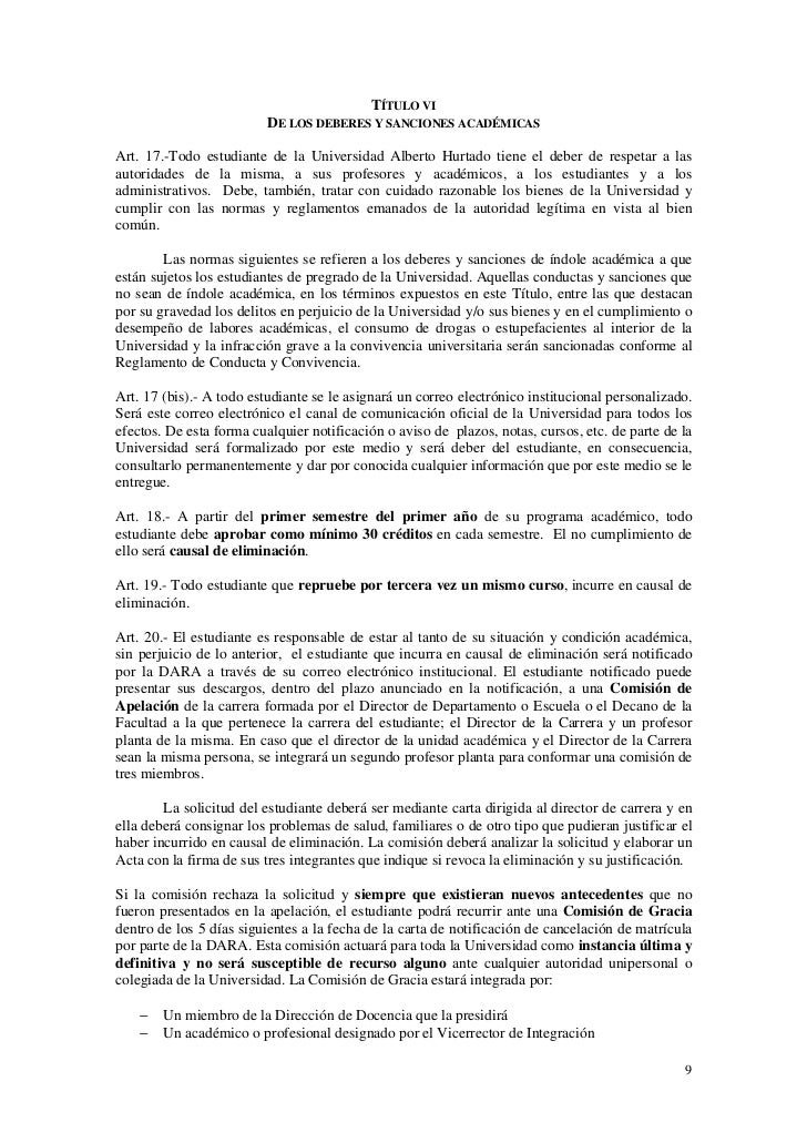 Reglamento De Estudios Pregrado - prestamos ico en ibercaja