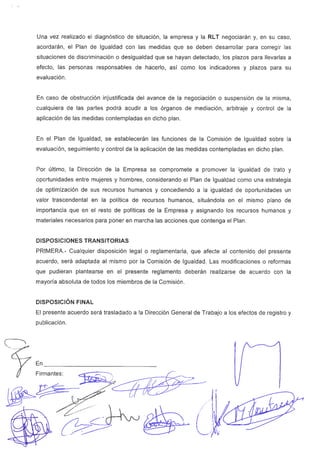 Reglamento comision igualdad_cortefiel