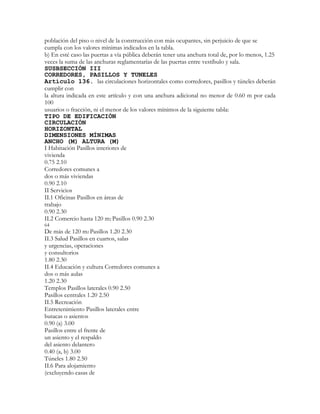 Reglamento De Construcciones