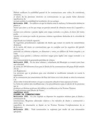 Reglamento De Construcciones