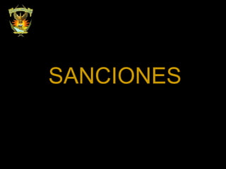 SANCIONES 
