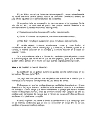 Reglamentodejuegopadel