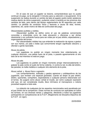 Reglamentodejuegopadel