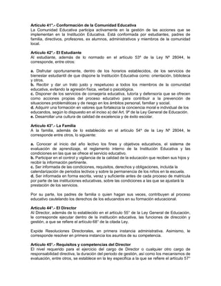 REGLAMENTO DE LA LEY GENERAL DE EDUCACIÓN | PDF