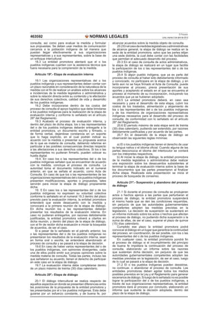 NORMAS LEGALES
El Peruano
Lima, martes 3 de abril de 2012
463592
consulta, así como para evaluar la medida y formular
sus ...
