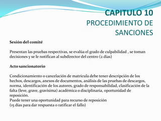 Actuar sobre los principios y valores del Centro