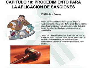 Obstaculizar el ingreso a las instalaciones de los Centros de Formación y/o perturbar el desarrollo normal de las actividades de aprendizaje.