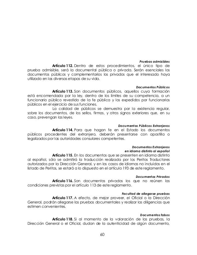Reglamento del registro civil para el estado de guanajuato