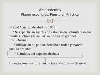 Maestros de escuela en los poblados.