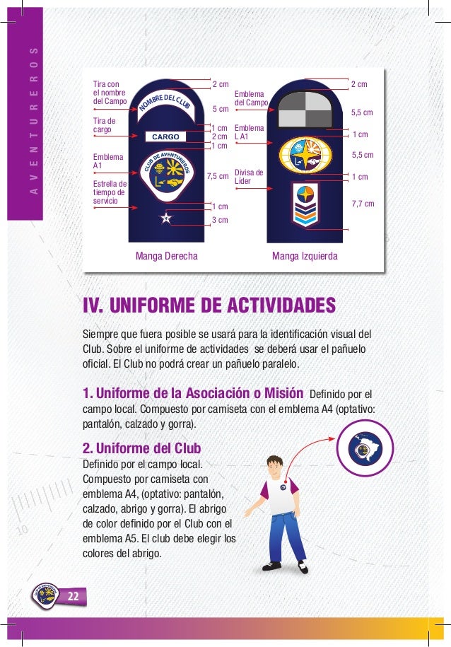 Resultado de imagen para uniformede los aventureros actual y su significado