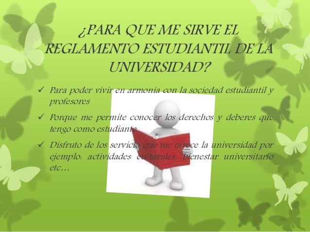 Reglamento estudiantil universidad popular del cesar