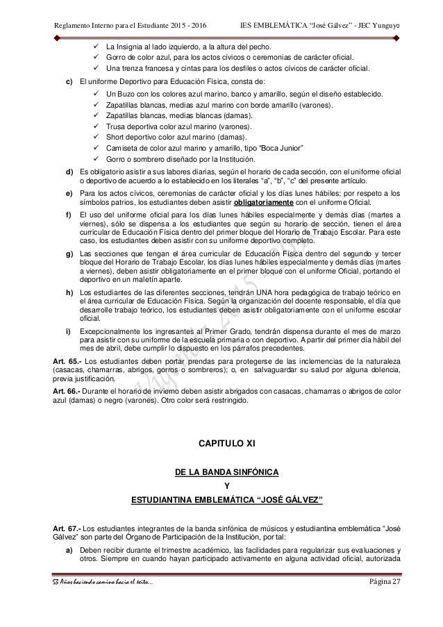 Estudiantes En Falditas | reglamento interno para estudiantes 2015 Estudiantes En Falditas | reglamento interno para estudiantes 2015