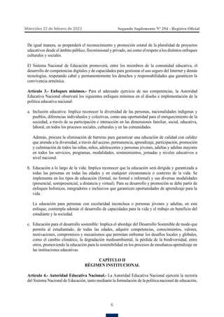 REGLAMENTO Ley Organica de Educación Intercultural | PDF