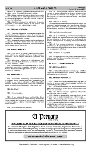 Reglamento nacional de edificaciones