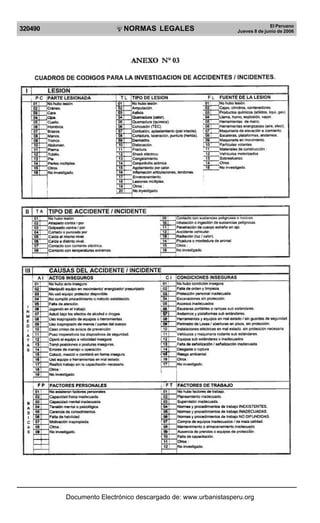 320490

R

EP

UB

LICA DEL P
E

R

U

NORMAS LEGALES

El Peruano
Jueves 8 de junio de 2006

Documento Electrónico descargado de: www.urbanistasperu.org

 