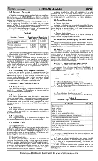 Reglamento nacional de edificaciones