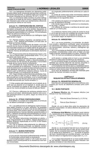 Reglamento nacional de edificaciones