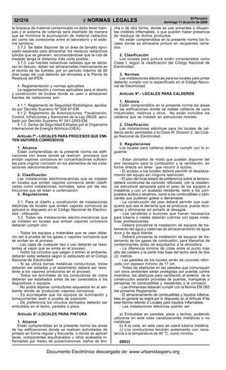 Reglamento nacional de edificaciones