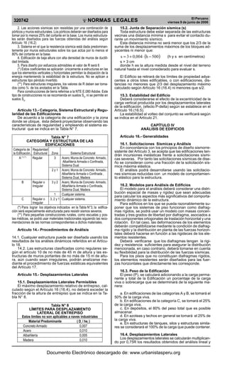 Reglamento nacional de edificaciones