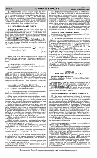 Reglamento nacional de edificaciones