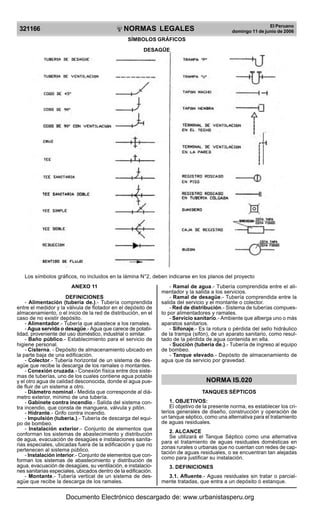 Reglamento nacional de edificaciones
