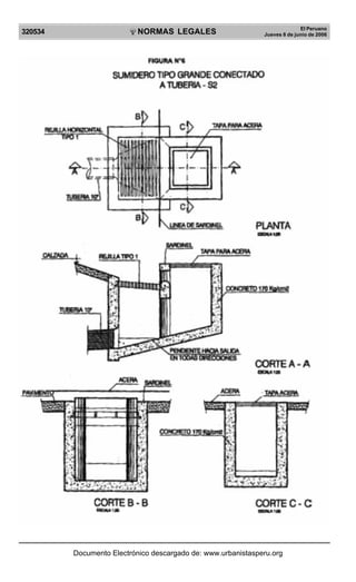 NORMAS LEGALES
R
EPUBLICA DEL PER
U
320534
El Peruano
Jueves 8 de junio de 2006
Documento Electrónico descargado de: www.urbanistasperu.org
 