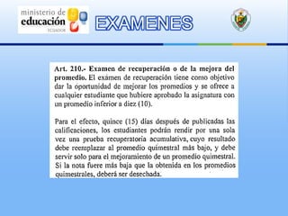 EXAMENES
 