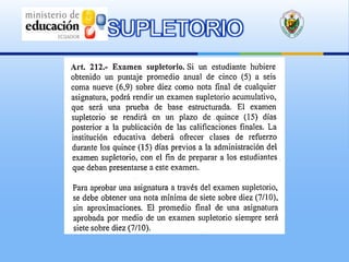SUPLETORIO
 