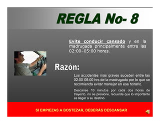 Reglas Basicas De Seguridad Para Automovilistas 2007
