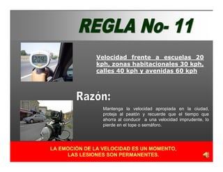Reglas Basicas De Seguridad Para Automovilistas 2007