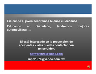 Reglas Basicas De Seguridad Para Automovilistas 2007