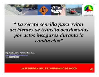 Reglas Basicas De Seguridad Para Automovilistas 2007