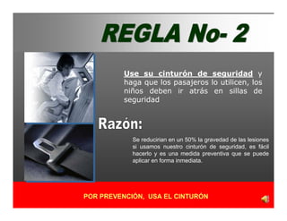 Reglas Basicas De Seguridad Para Automovilistas 2007