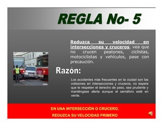Reglas Basicas De Seguridad Para Automovilistas 2007