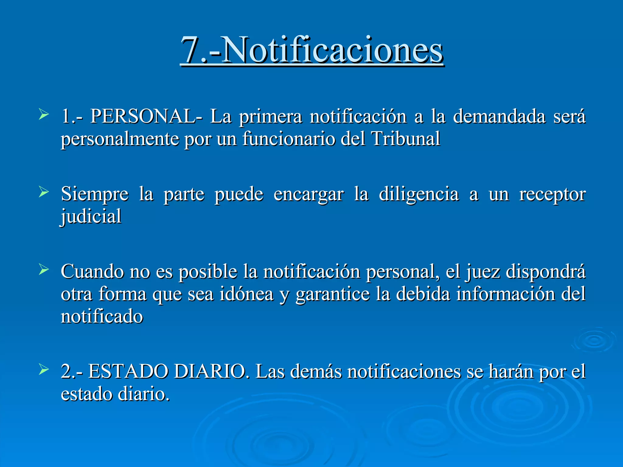 Reglas Grales Proced Familia | PPT