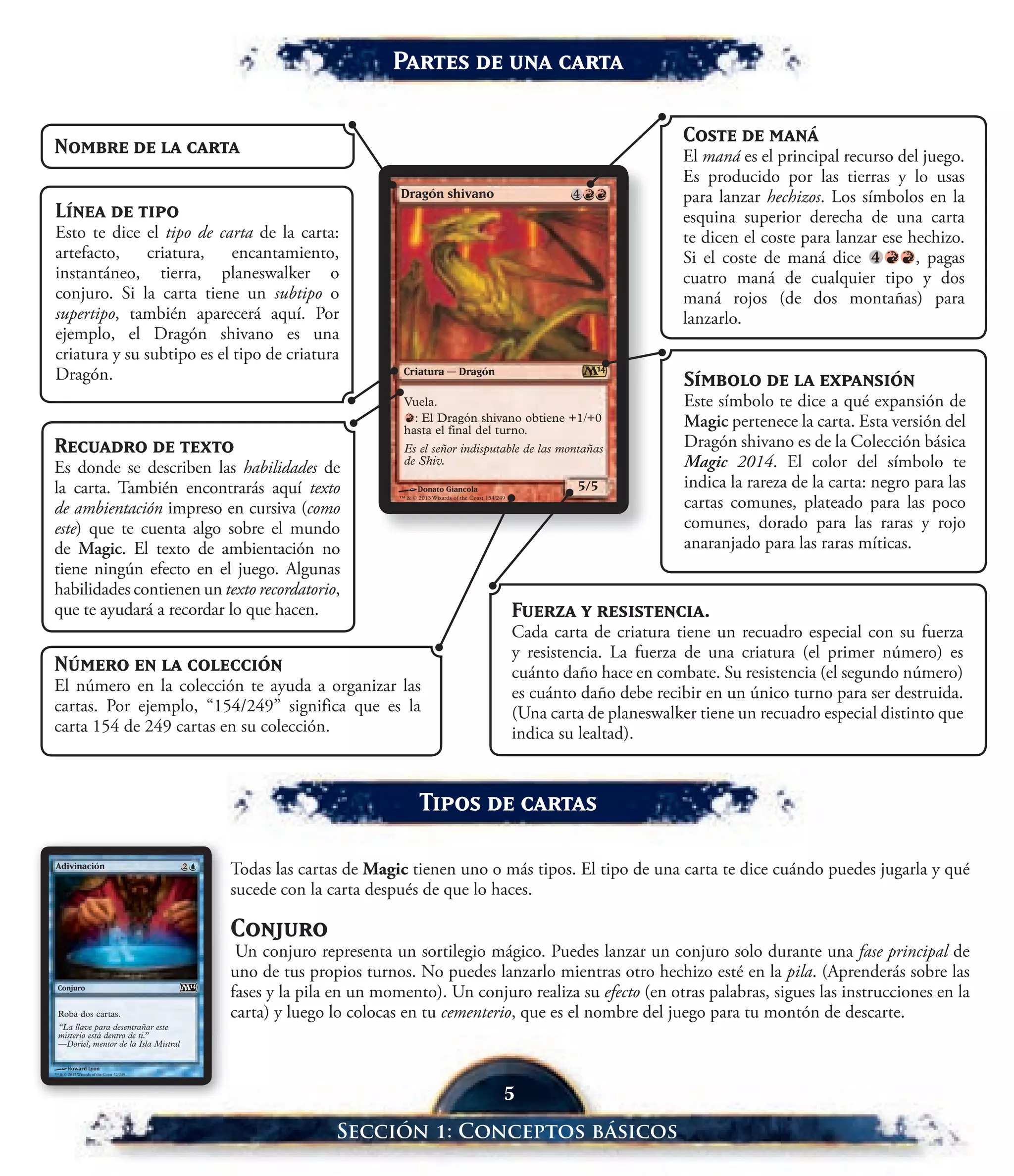Magic Basic Rules Reglas basicas magic | PDF