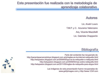 Reglas Básicas de Netiquette