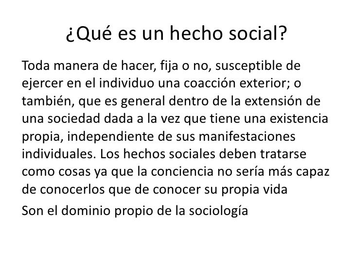 Reglas de la sociología