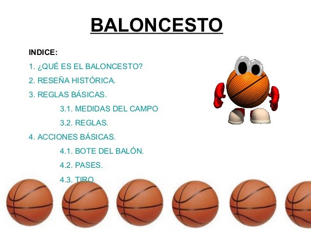 Reglas Del Basket