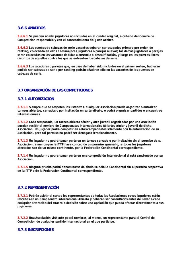 Reglas del tenis de mesa resumidas Reglas del tenis de mesa resumidas
