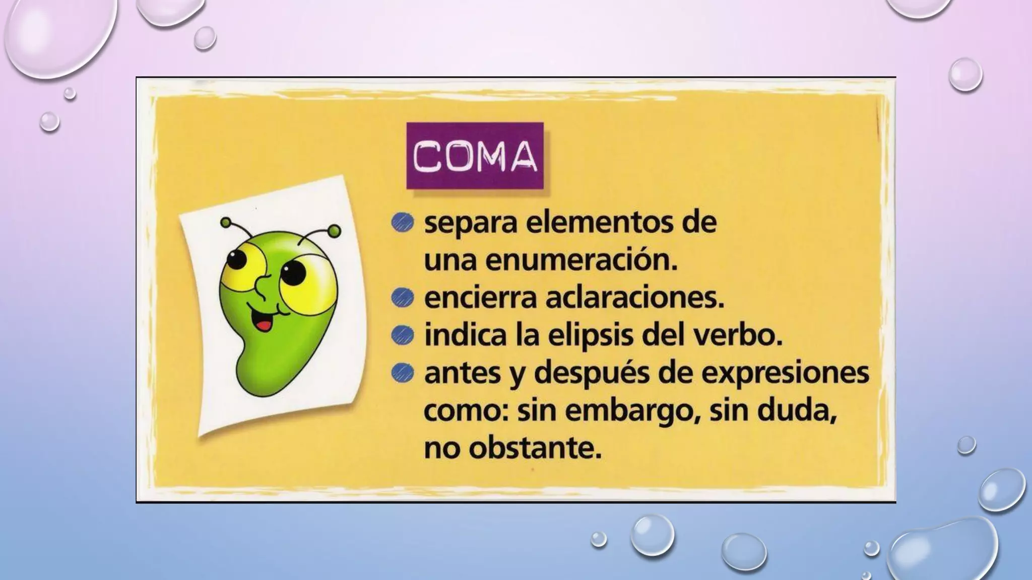 “Reglas del uso de la coma, el punto y coma y las mayúsculas” | PPT
