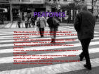 Reglas De Peatones