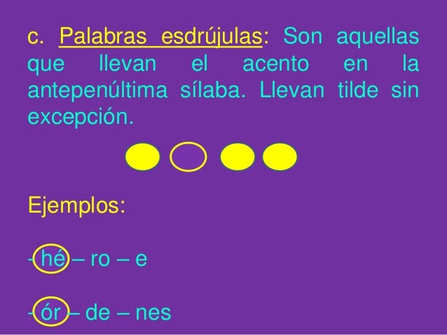 Reglas de tildacion