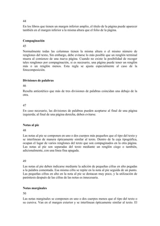 Notas Marginales Reglas diseno editorial | PDF