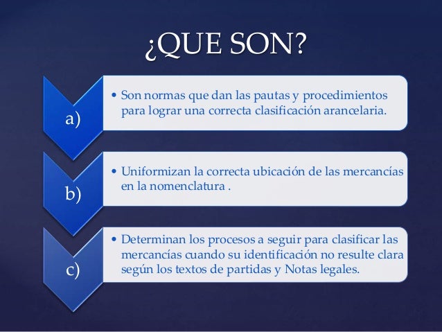 Image result for reglas generales de clasificacion arancelaria
