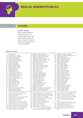 Reglas mnemotecnicas | PDF