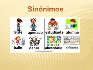 SINONIMOS Y ANTONIMOS BUENA