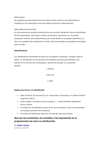 Reglas Para Diagramas